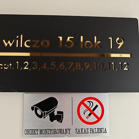 Apartamenty Wilcza - City Center Warszawa Exteriör bild