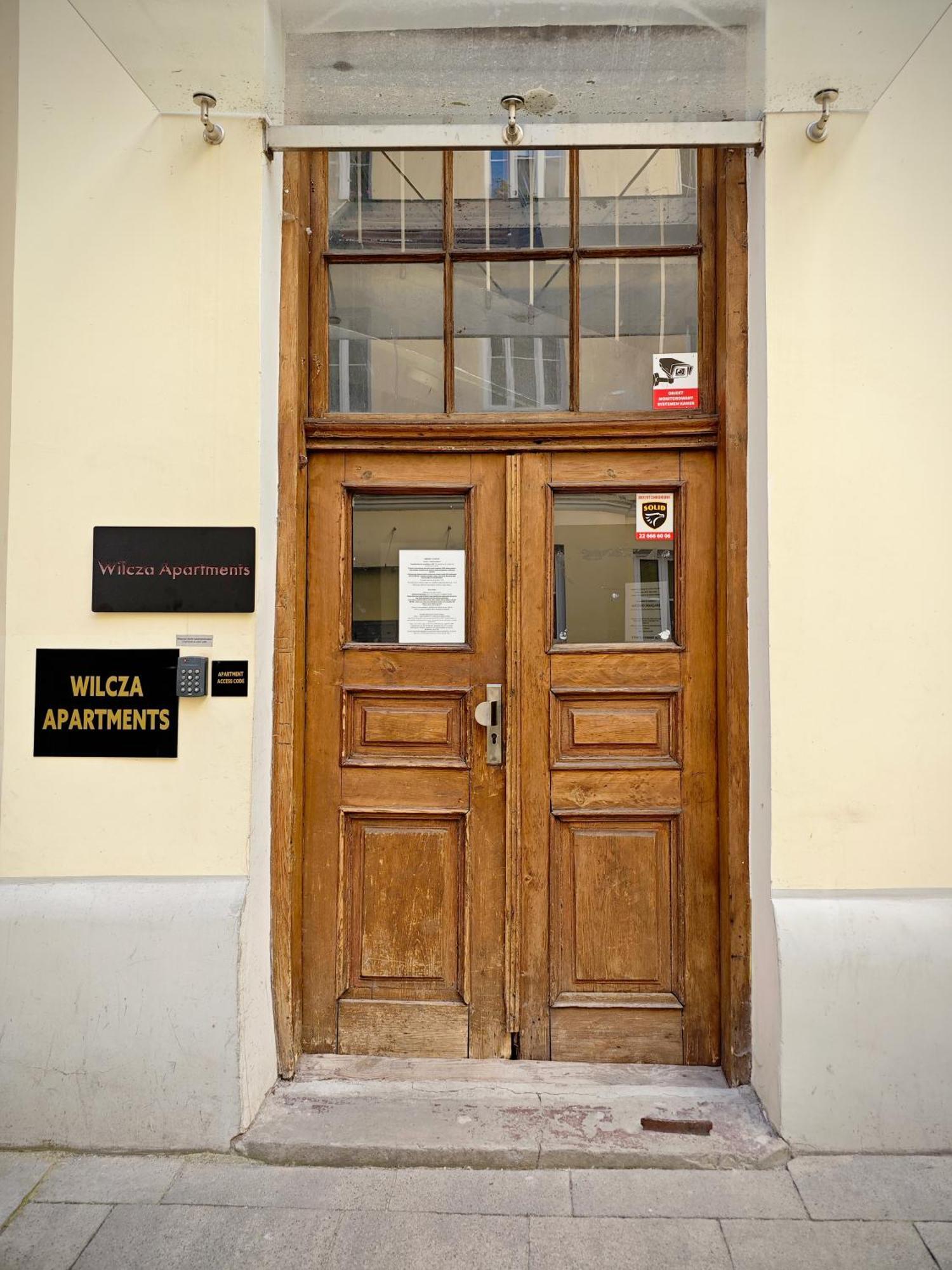 Apartamenty Wilcza - City Center Warszawa Exteriör bild